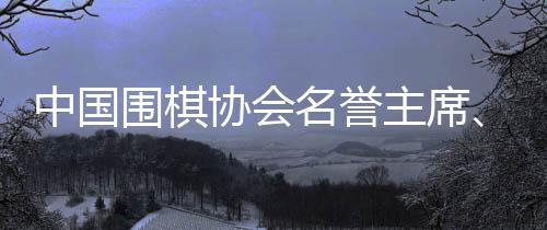 中國圍棋協(xié)會名譽主席、“棋圣”聶衛(wèi)平病逝
