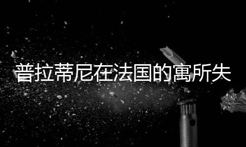 普拉蒂尼在法國的寓所失竊 其獎杯和獎牌被盜