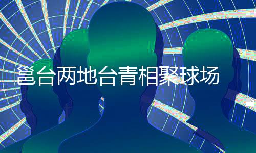 邕臺兩地臺青相聚球場 “以球會友”體驗?zāi)蠈幓@球文化