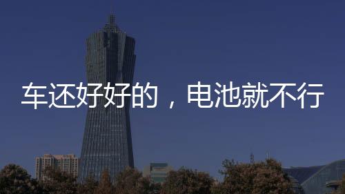 車還好好的，電池就不行了，咋辦？