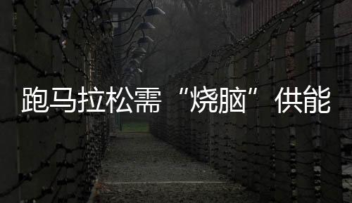 跑馬拉松需“燒腦”供能？國際最新研究稱大腦髓磷脂會發生可逆改變