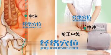 中注穴的準(zhǔn)確位置圖