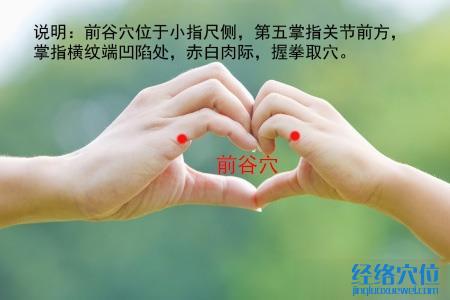 前谷穴位位置圖