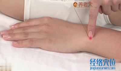 養(yǎng)老穴的準確位置圖