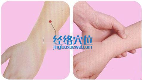 支溝穴的位置圖及按摩手法圖片