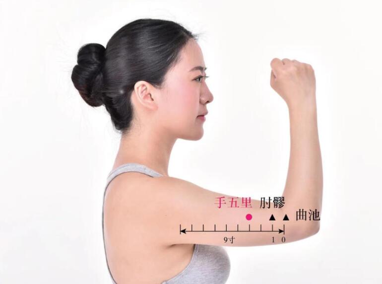 手五里的準(zhǔn)確位置圖及視頻功效位位置圖