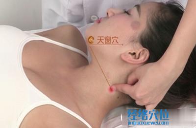 天窗穴的準(zhǔn)確位置圖