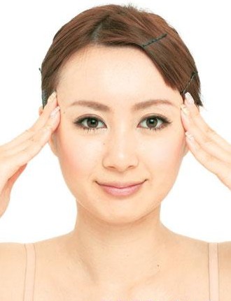 太陽穴位位置圖