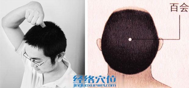 百會(huì)穴的按揉方法
