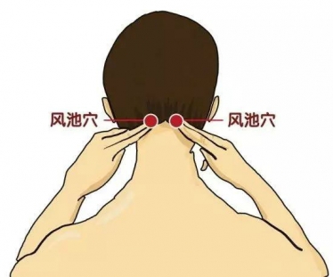 風(fēng)池的準(zhǔn)確位置圖和作用位位置圖