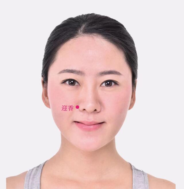 迎香的準(zhǔn)確位置圖及功效視頻位位置圖