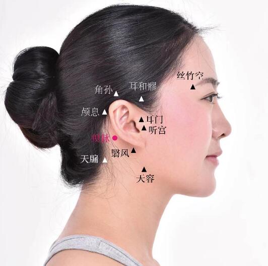 瘈脈的準(zhǔn)確位置圖及功效視頻位位置圖