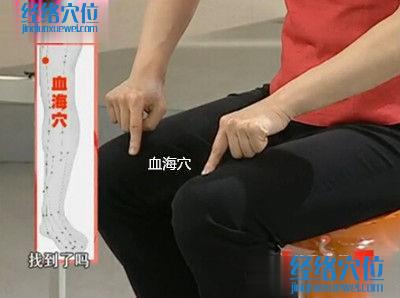專家視頻圖解血海穴的準(zhǔn)確位置圖