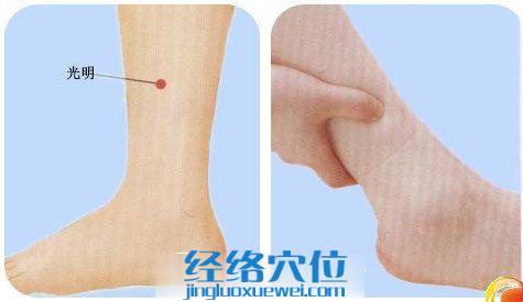 光明穴位位置圖