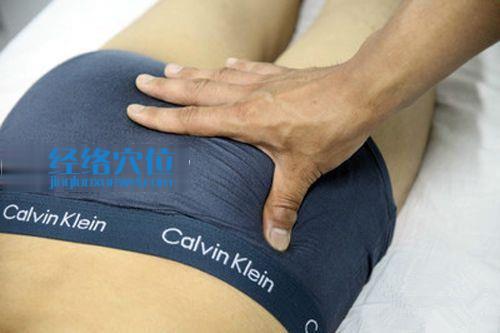 按揉環(huán)跳穴手法