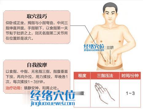 高清圖解滑肉門穴