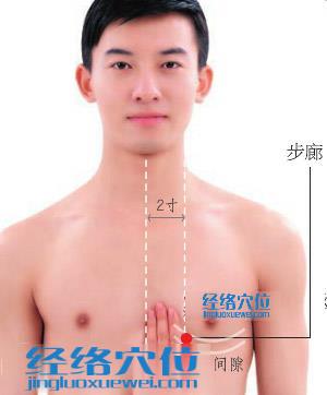 步廊穴位位置圖