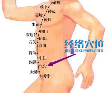 圖解氣穴的位置