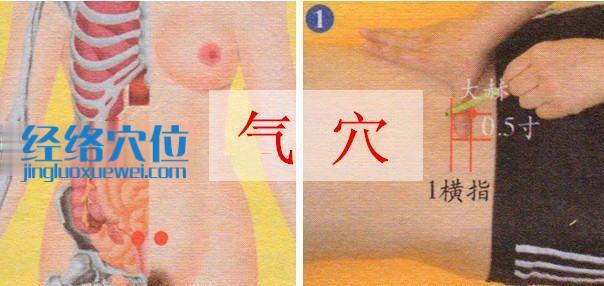 氣穴的準確位置圖