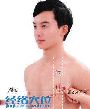 周榮穴位位置圖