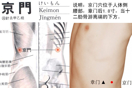 京門穴位圖