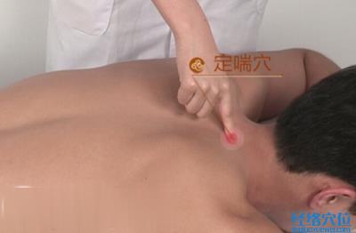 定喘穴位位置圖