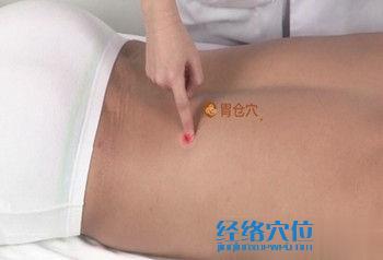 胃倉穴的準(zhǔn)確位置圖