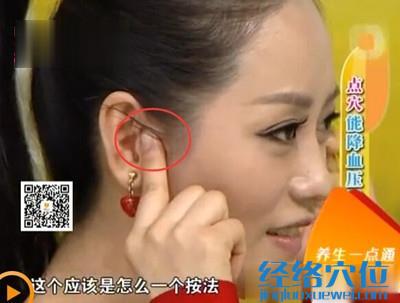 按壓小耳朵降血壓